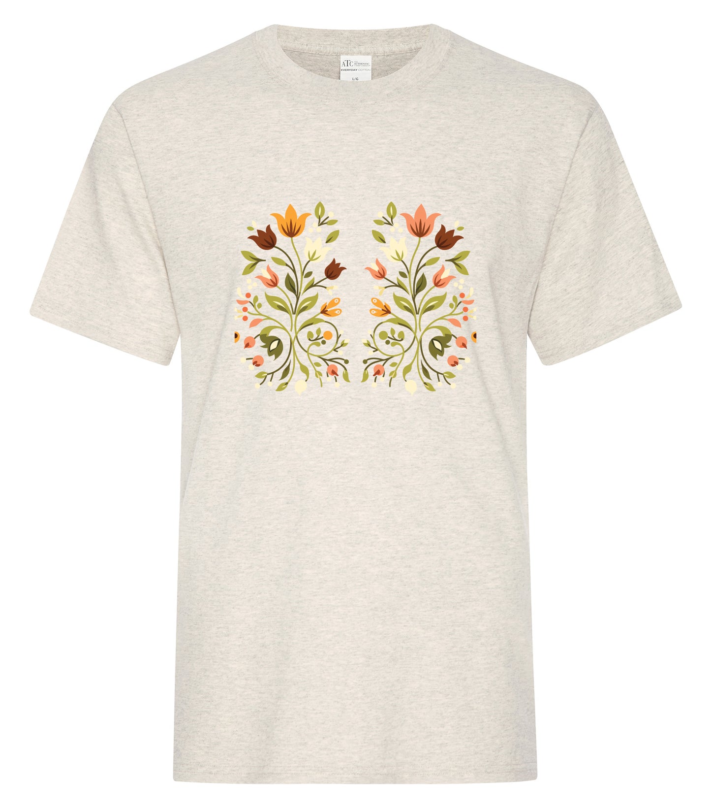 Floral 1 - T-Shirt (Adult)