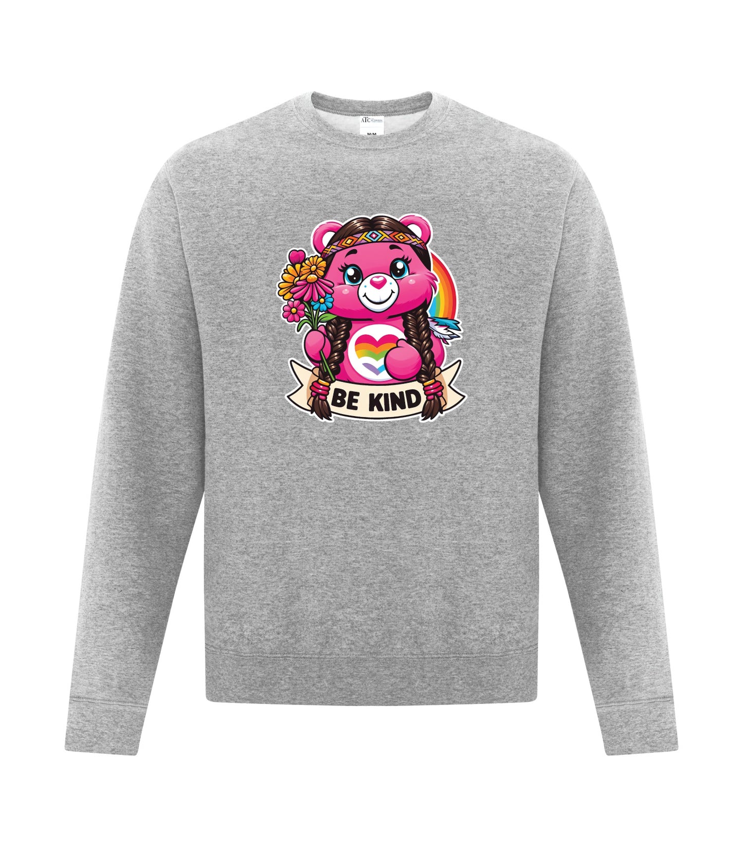 Indigenous Care Bear 1 - Crewneck