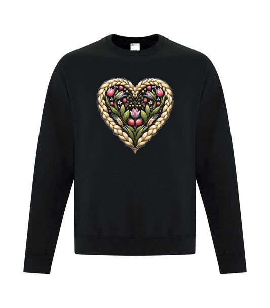 Sweetgrass Heart - Crewneck