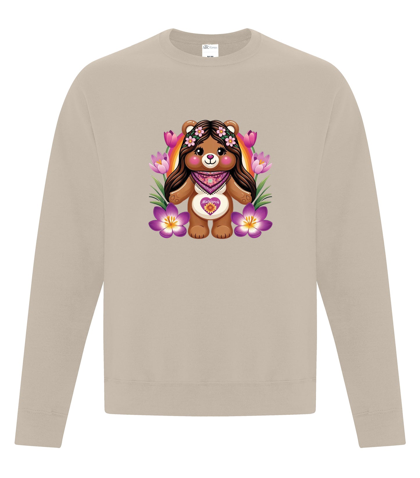 Indigenous Care Bear 5 - Crewneck