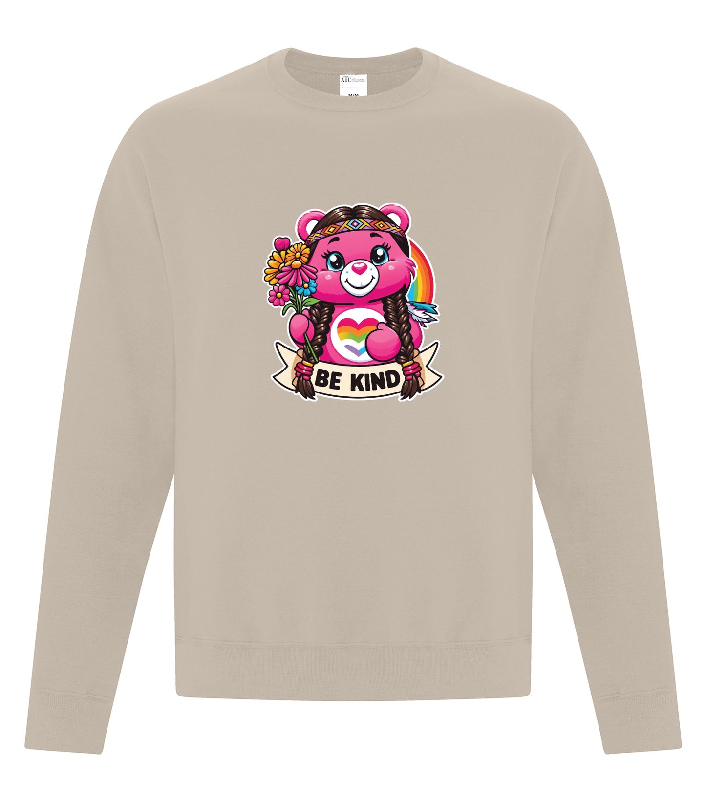 Indigenous Care Bear 1 - Crewneck