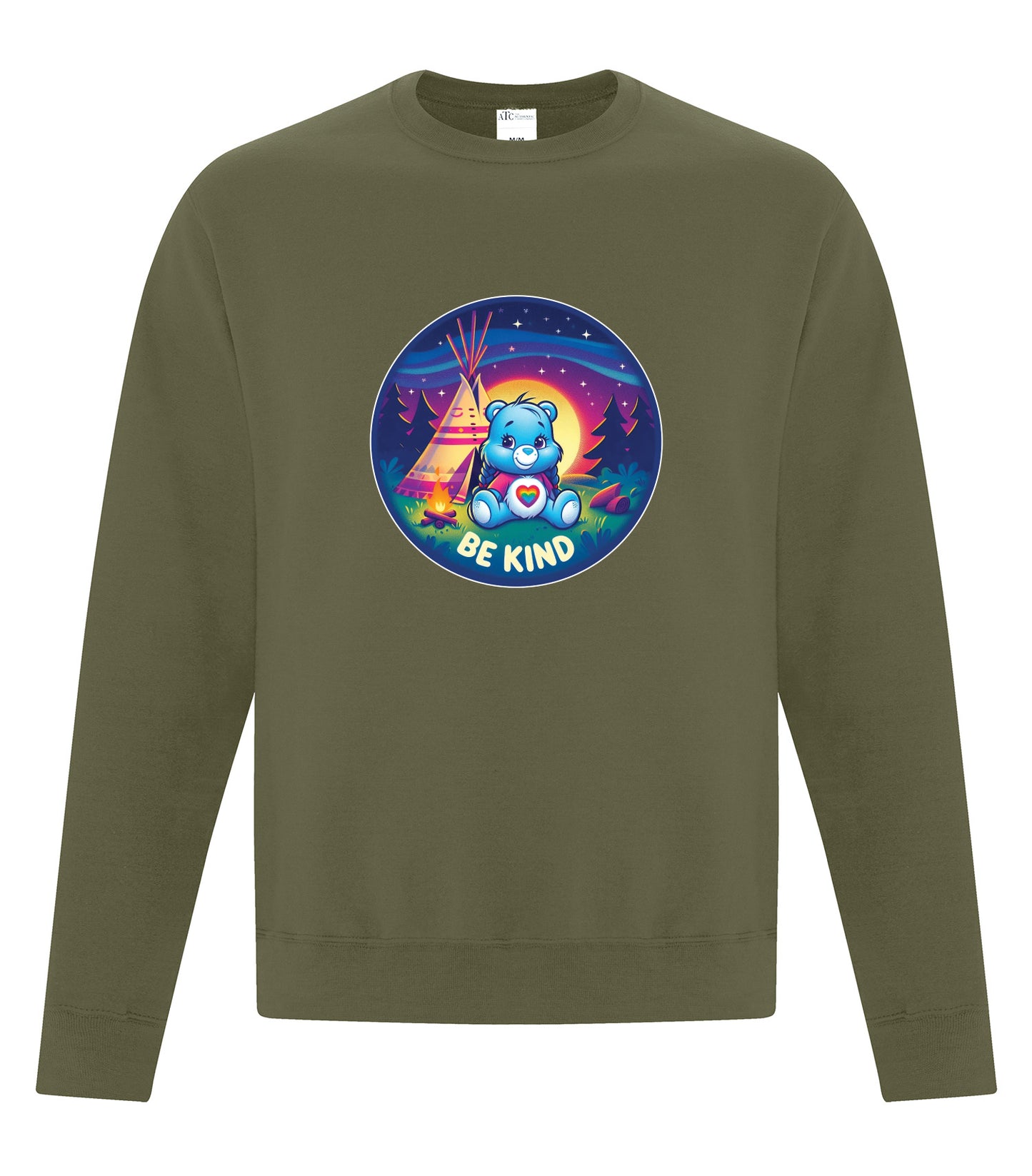 Indigenous Care Bear 4 - Crewneck