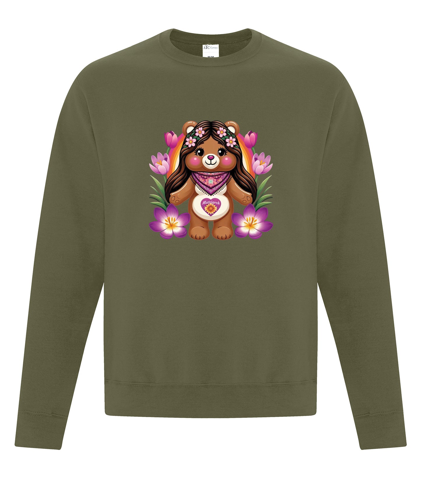 Indigenous Care Bear 5 - Crewneck