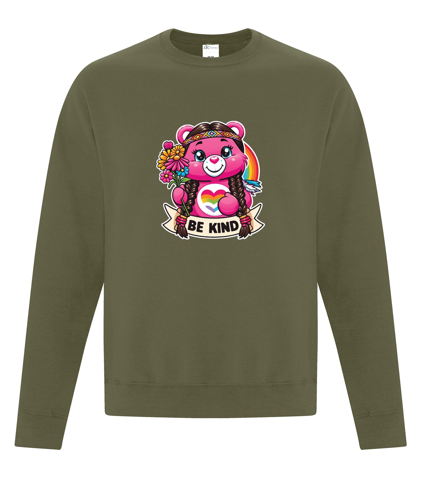 Indigenous Care Bear 1 - Crewneck