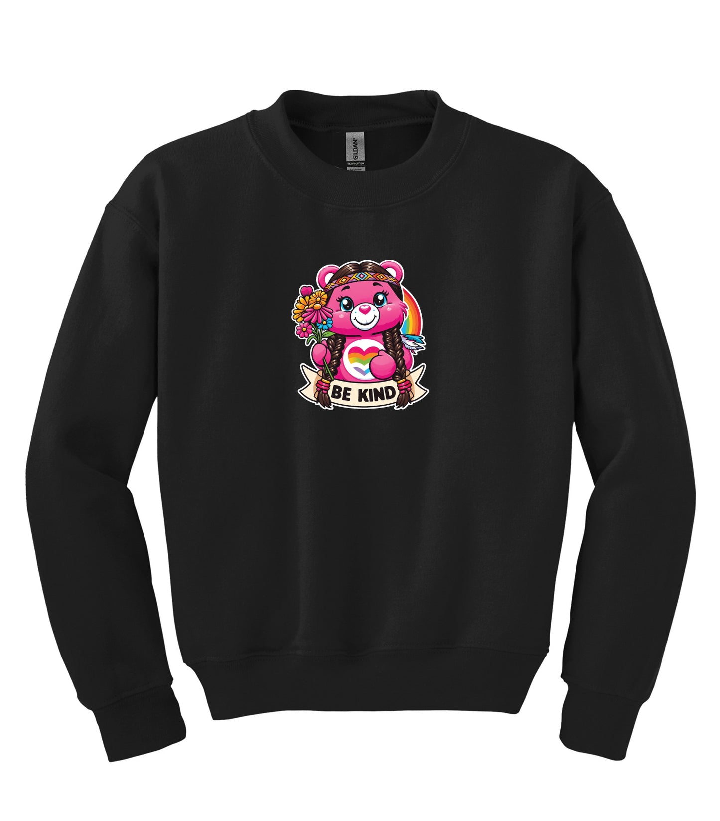 Indigenous Care Bear 1 - Crewneck