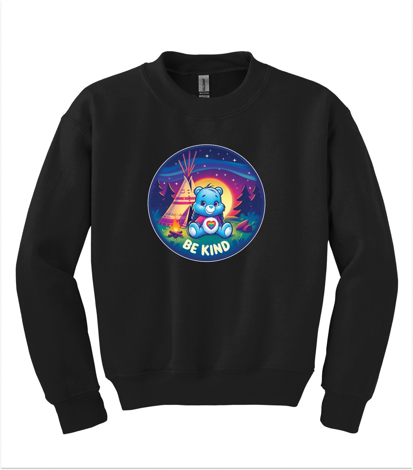 Indigenous Care Bear 4 - Crewneck