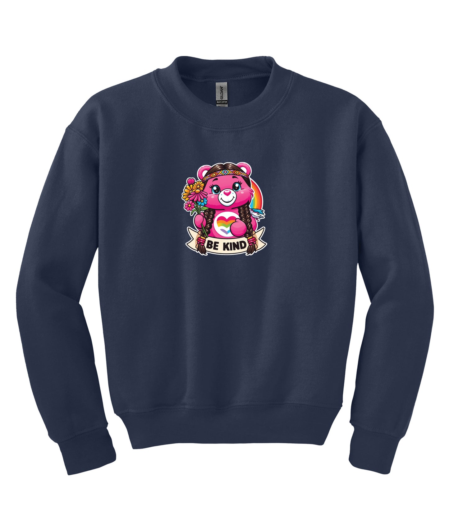 Indigenous Care Bear 1 - Crewneck