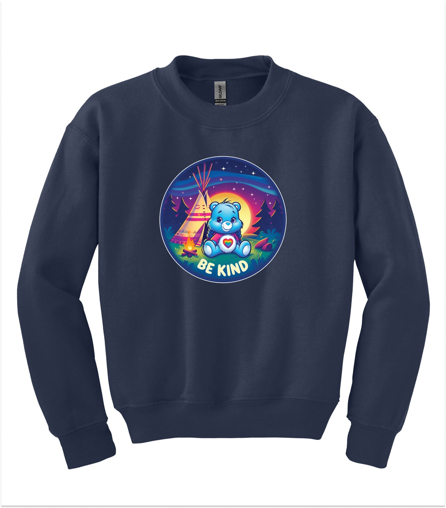 Indigenous Care Bear 4 - Crewneck