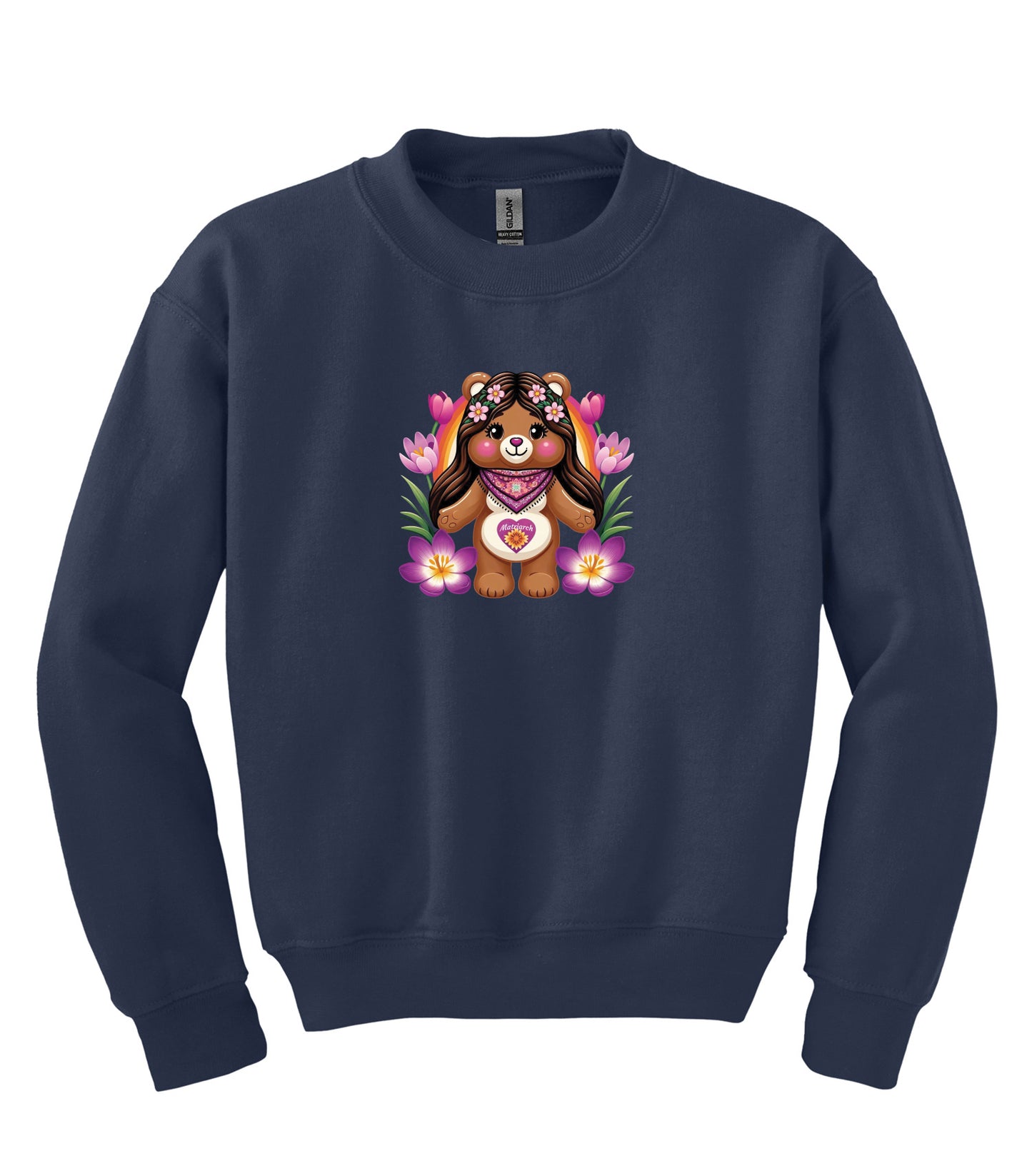 Indigenous Care Bear 5 - Crewneck