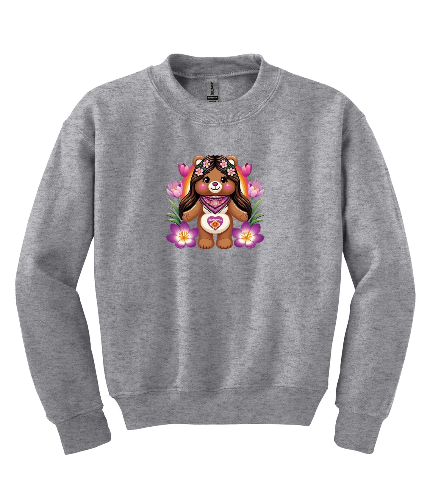 Indigenous Care Bear 5 - Crewneck