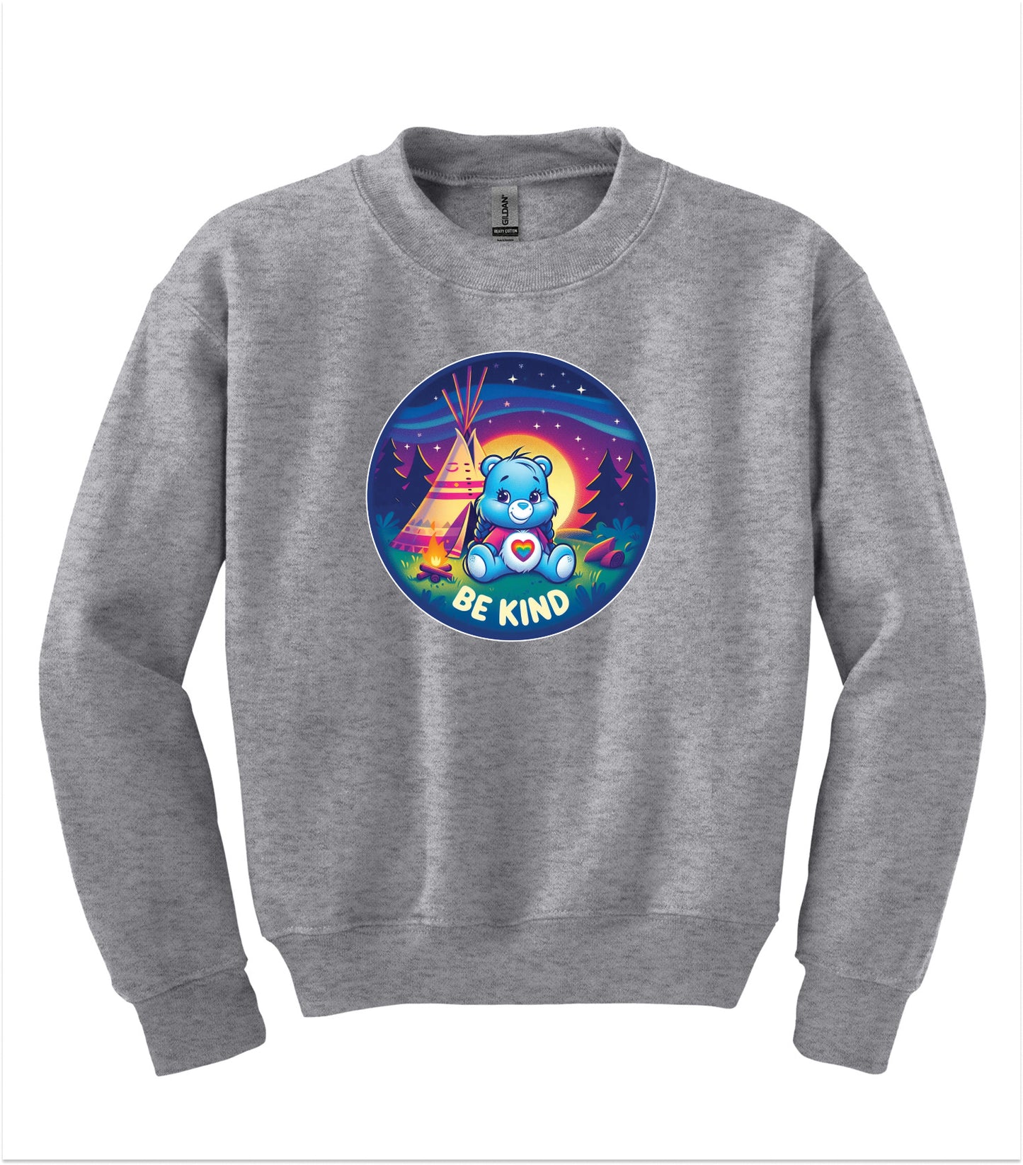 Indigenous Care Bear 4 - Crewneck