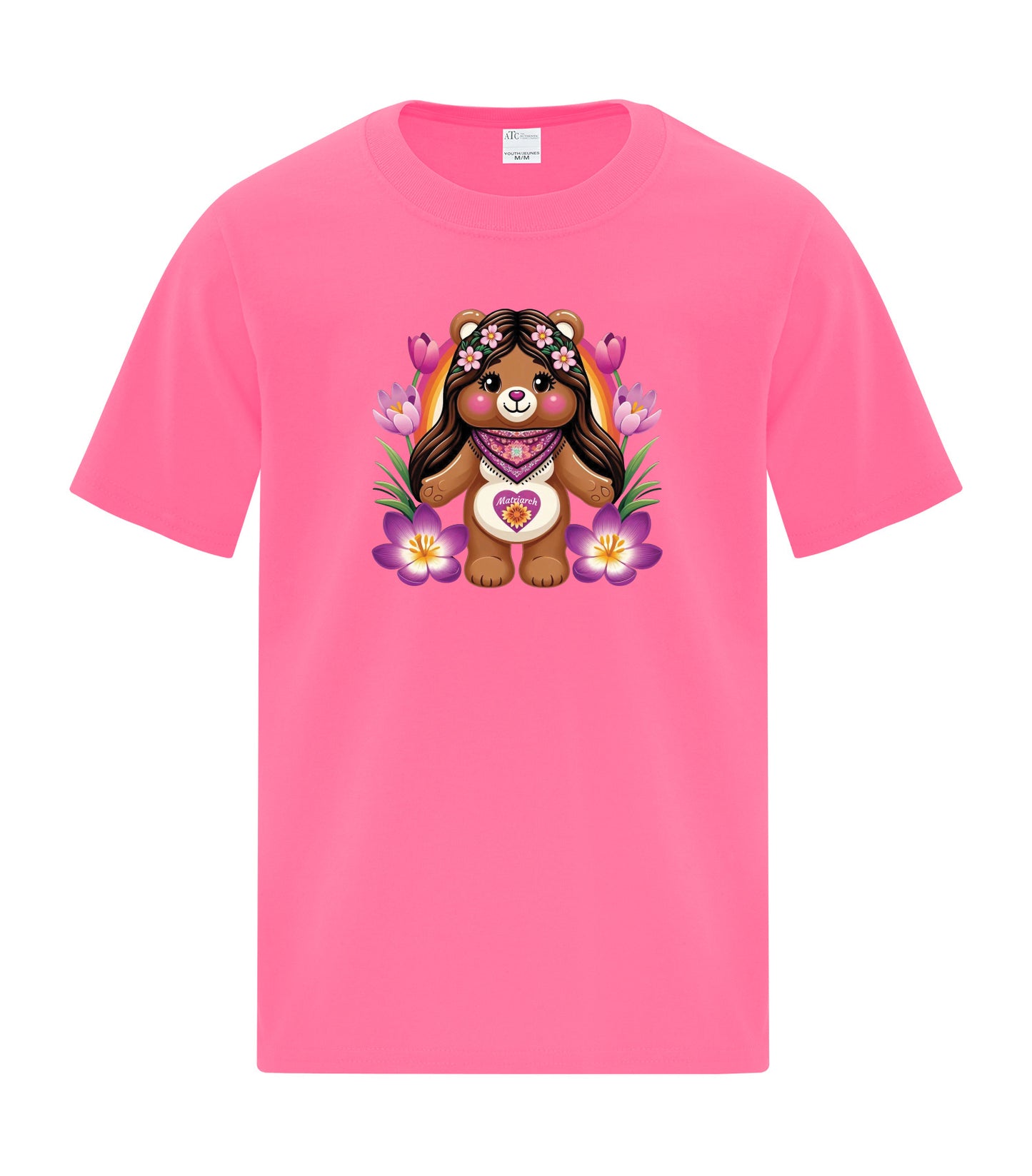 Indigenous Care Bear 5 - T-Shirt (Youth)